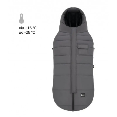 Конверт Bair Nordie в коляску та санки - Smoke graphite