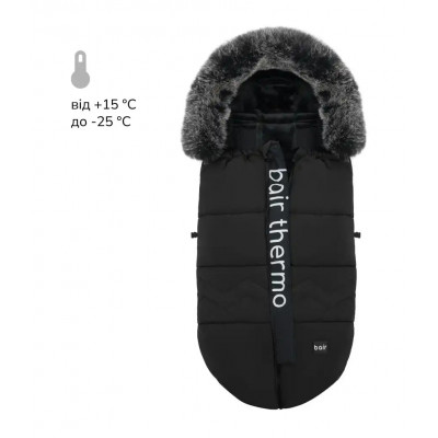 Зимовий конверт Bair Alaska Thermo - black noire
