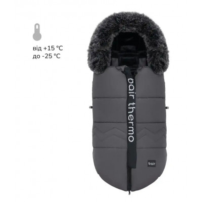 Зимовий конверт Bair Alaska Thermo - smoke graphite