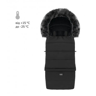Зимовий конверт Bair Arctic - black noire