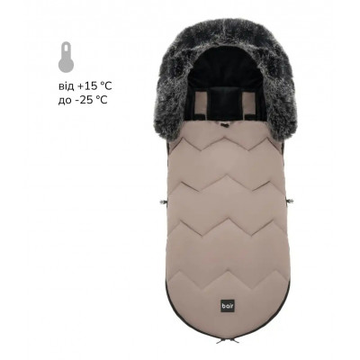 Зимовий конверт Bair Canada - milk chocolate