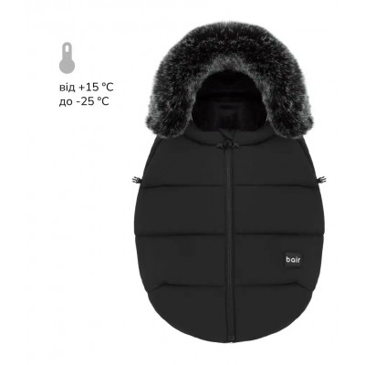 Зимовий конверт Bair Cocon Mini - black noire