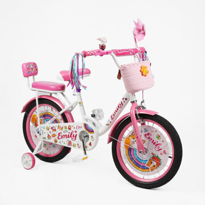 Дитячий велосипед 18" дюймів 2-х колісний Corso Emily - ML-30174