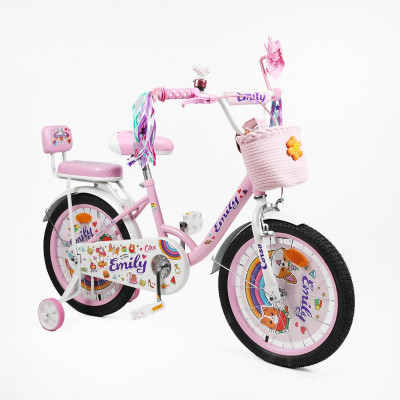 Дитячий велосипед 18" дюймів 2-х колісний Corso Emily - ML-19256