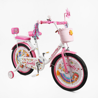 Дитячий велосипед 20" дюймів 2-х колісний Corso Emily - ML-76599