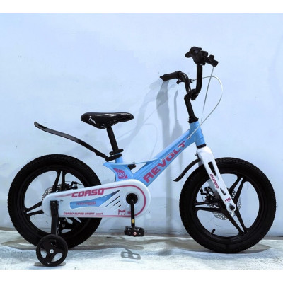 Дитячий велосипед 16" дюймів 2-х колісний Corso Revolt - RV-16906