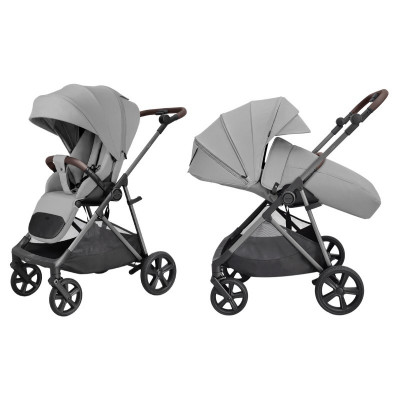 Прогулянкова коляска реверсивним сидінням Carrello Costa CRL-5534 - Platinum Grey