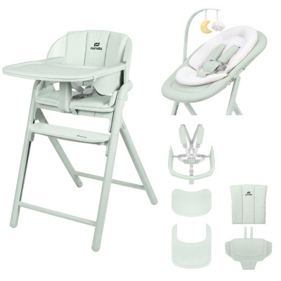 Стільчик для годування 3 в 1 Carrello Tenero CRL-9507 - Elysium Green