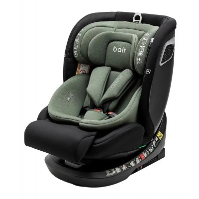 Дитяче автокрiсло Bair Oreo 360 i-size Iso-fix - BO-05 Black-green