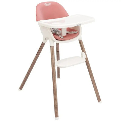Стільчик для годування 3 в 1 Graco Presti - Рожевий