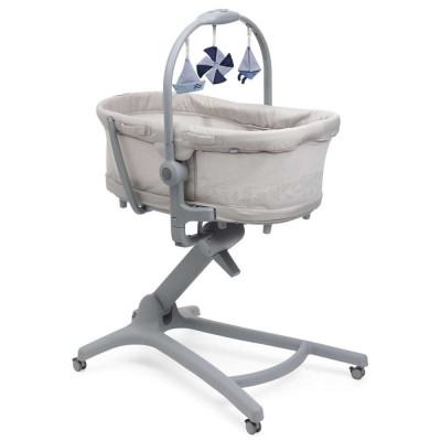 Ліжечко-стільчик 5 в 1 Chicco Baby Hug Pro - Beige Latte