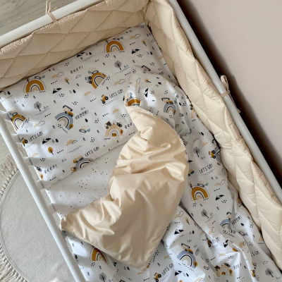 Комплект постільної білизни для новонародженого MSonya Baby Dream New - Let`s Go