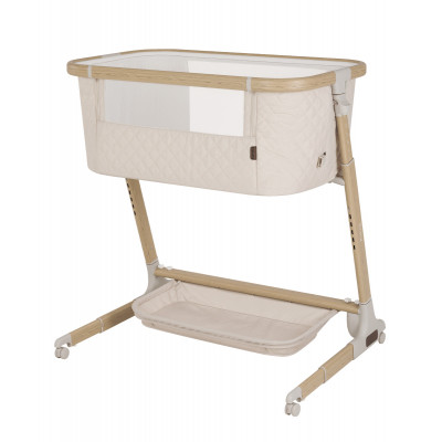 Дитяче приставне ліжечко Carrello Prima + CRL-16504 - Honey Beige