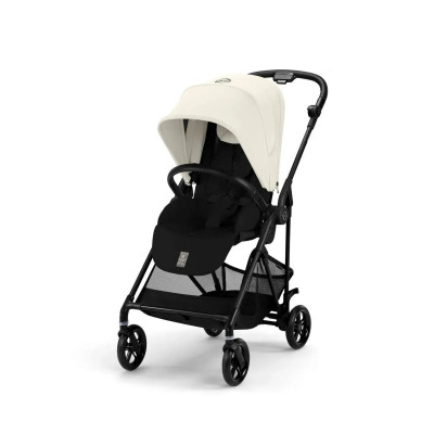 Прогулянкова коляска Cybex Melio Carbon реверсивний прогулянковий блок - Canvas White