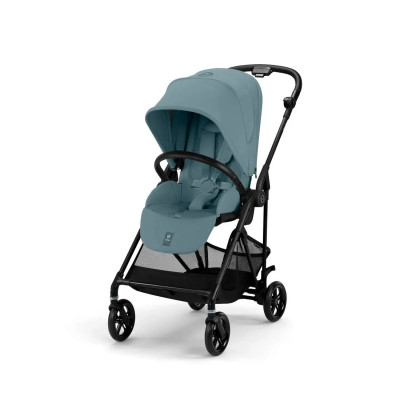 Прогулянкова коляска Cybex Melio Carbon реверсивний прогулянковий блок - Stormy Blue