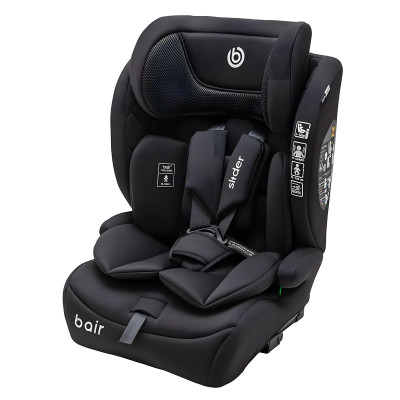 Дитяче автомобільне крісло Bair Slider i-Size - Black (BS-01)