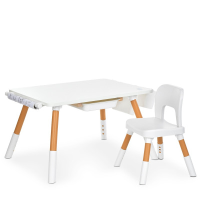 Столик зі стільцем Bambi M 6319 - Білий (1)