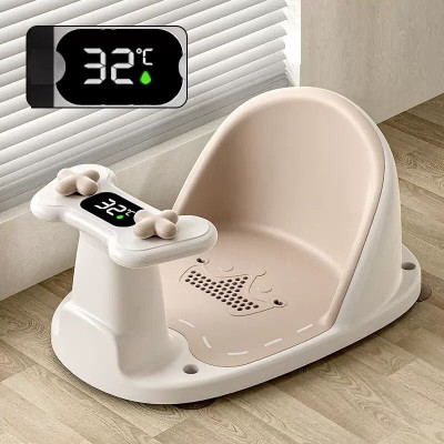 Сидіння для купання Bimbo 9230-48 розмір 38х25х16см, з термометром, на присосках, в коробці - 9340-52