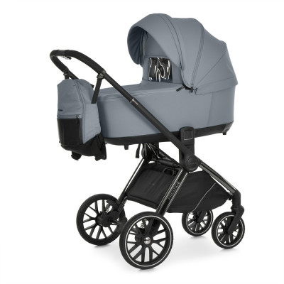 Коляска універсальна 2 в 1 El Camino PRESTIGE ME 1124-3 - Frost Gray