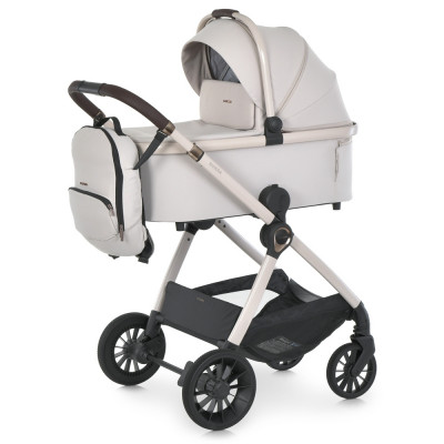 Коляска універсальна 2 в 1 El Camino RIVIERA ME 1183 - Silver Milk