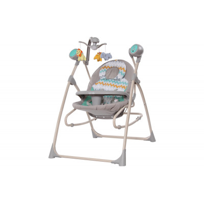 Колиска-гойдалка Carrello Nanny CRL-0005 - Grey Wave