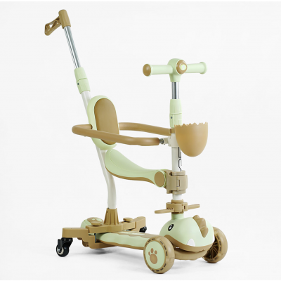 Самокат 5в1 Skyper  колеса PU зі світлом, музика (Укр.Мова) та підсвічування платформи - GL-09813