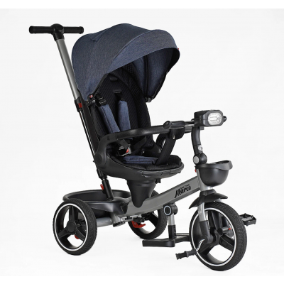Велосипед BestTrike "Marco" поворотне сидіння, складне кермо, колеса з прогумованим PU, телескопічна ручка, фара музична - 303-19