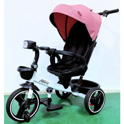 Велосипед BestTrike "Marco" поворотне сидіння, складне кермо, колеса з прогумованим PU, телескопічна ручка, фара музична - 345-62