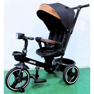 Велосипед BestTrike "Marco" поворотне сидіння, складне кермо, колеса з прогумованим PU, телескопічна ручка, фара музична - 312-51