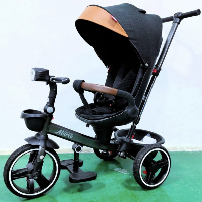 Велосипед BestTrike "Marco" поворотне сидіння, складне кермо, колеса з прогумованим PU, телескопічна ручка, фара музична - 315-40