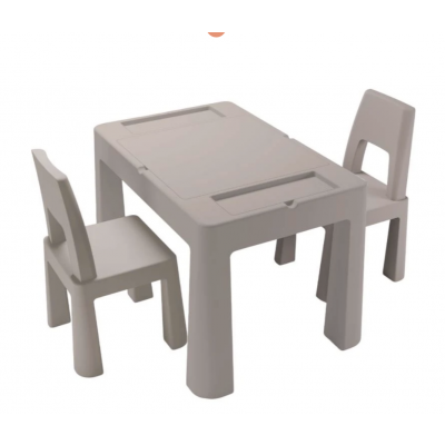 Комплект Teggi Tega Baby столик и два стільчика - Stone