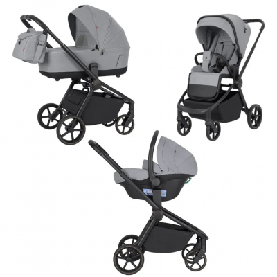 Коляска 3 в 1 Carrello Epica CRL-8511 2025 - Silver Grey