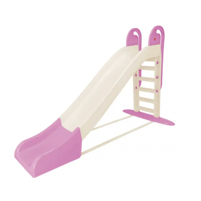 Гірка велика для катання дітей 243 см 014550 DOLONI - рожево-кремова