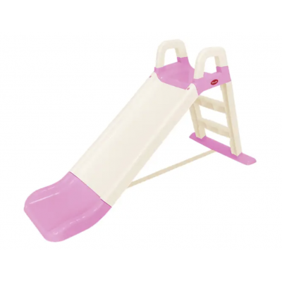 Дитяча гірка для катання 140 см 0140 DOLONI - рожево-кремова