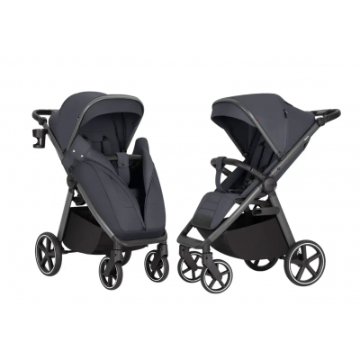 Прогулянкова коляска Carrello Bravo SL 2025 Deluxe CRL-5520 - Thunder Grey