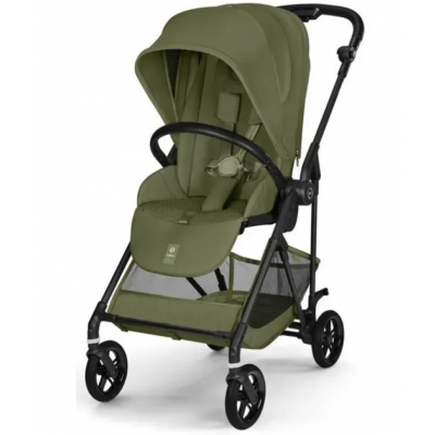 Прогулянкова коляска Cybex Melio Carbon реверсивний прогулянковий блок - Moss Green