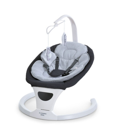 Дитячий заколисуючий центр EL CAMINO ME 1175 SOUL - Medium Gray