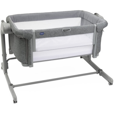 Ліжечко-гойдалка Chicco Next2Me Magic - Dark-grey (87041.40.09)