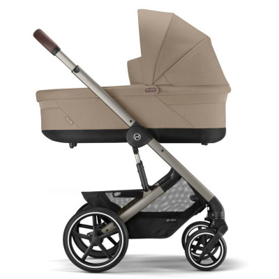 Коляска 2 в 1 Cybex Balios S Lux 2023 - Almond Beige