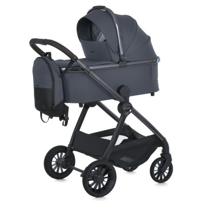 Дитяча універсальна коляска 2 в 1 EL Camino ME 1183 RIVIERA - Asphalt Gray