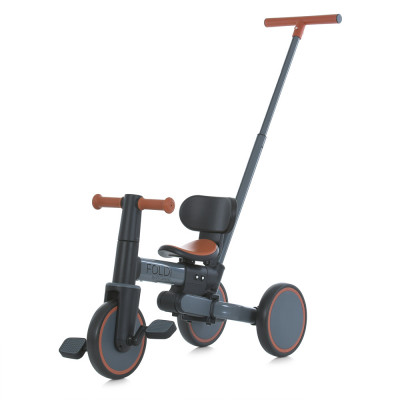 Дитячий трьохколісний велосипед EL Camino ME 1202 FOLDI - Graphite