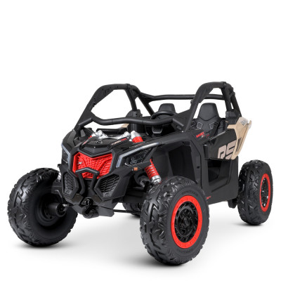 Дитячий електромобіль Bambi M 4920, з пультом керування - Бежевий (EBLR-RS)